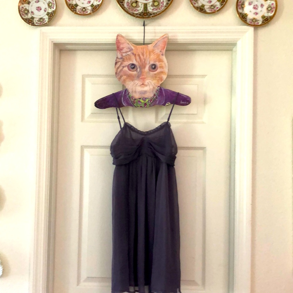 DONATED-EUC, Never Worn, Cheeky Sheer Mini Dress - Picture 1 of 11